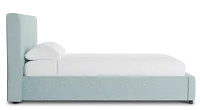 Grayton Elite Light Blue 44" Upholstered Platform Bed
