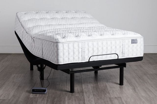 Aireloom Timeless Odyssey Luxetop M1 Plush 15.5" Elite Adjustable Mattress Set