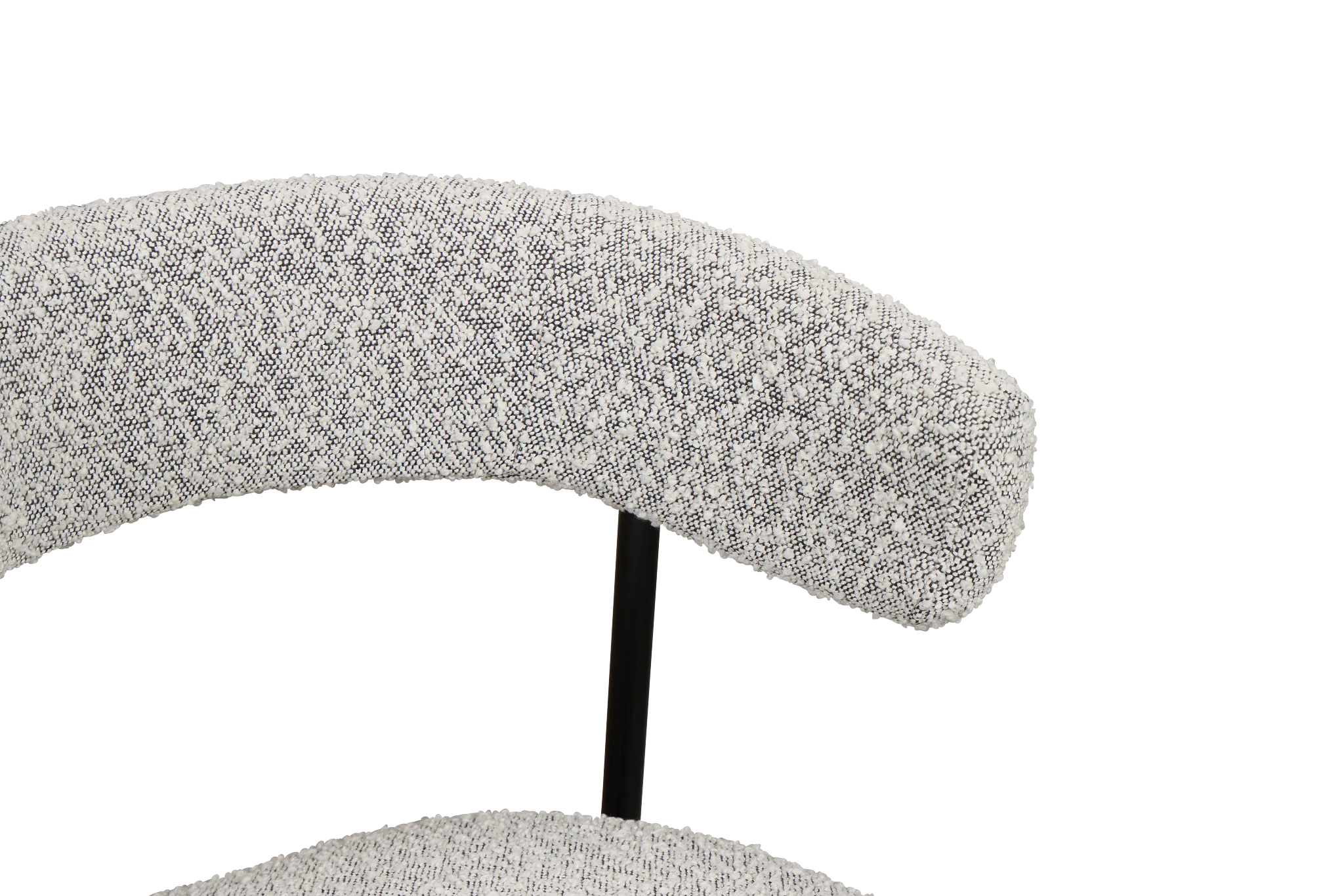 Brela Light Gray Upholstered Side Chair