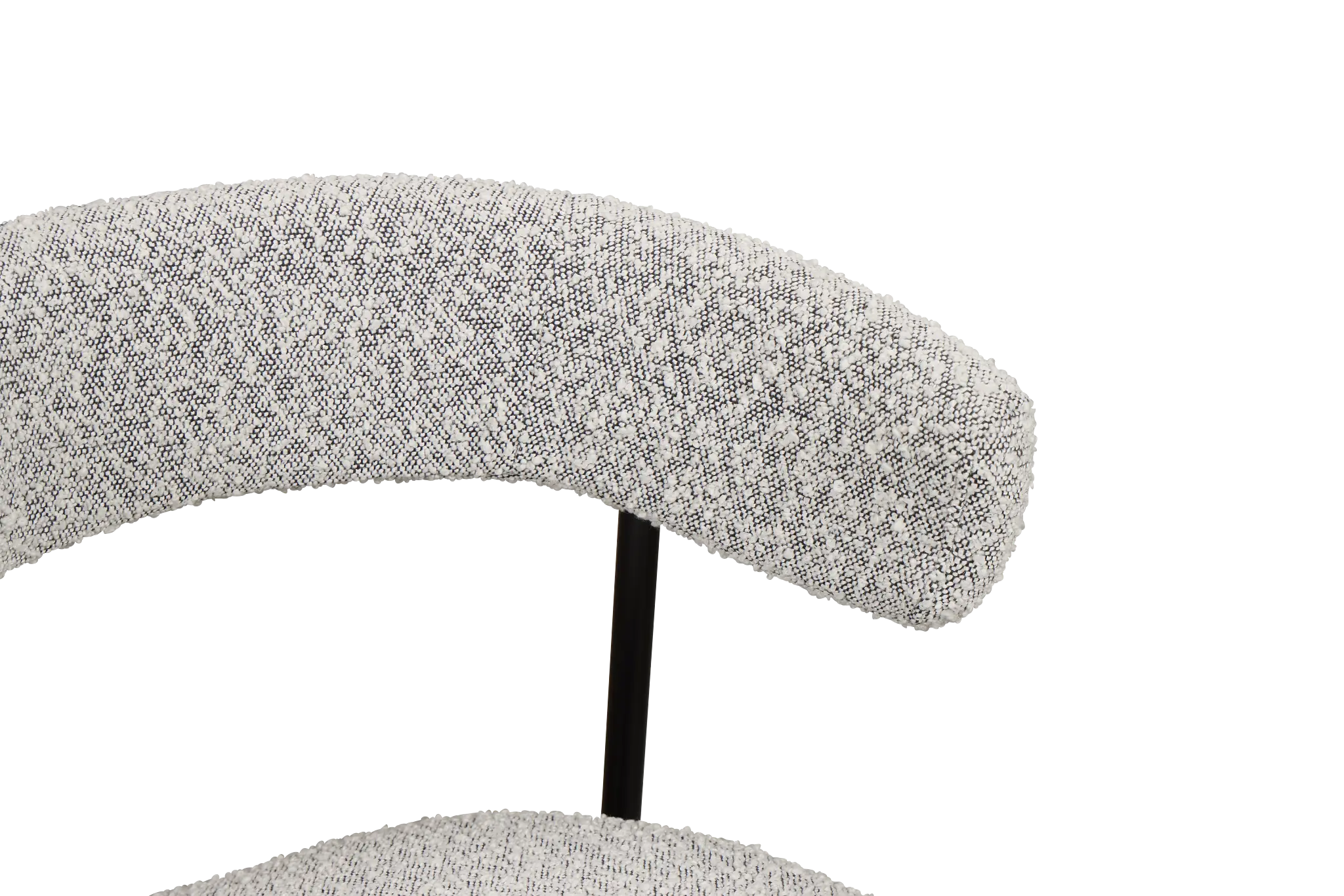 Brela Light Gray Upholstered Side Chair Brela Light Gray Upholstered Side Chair