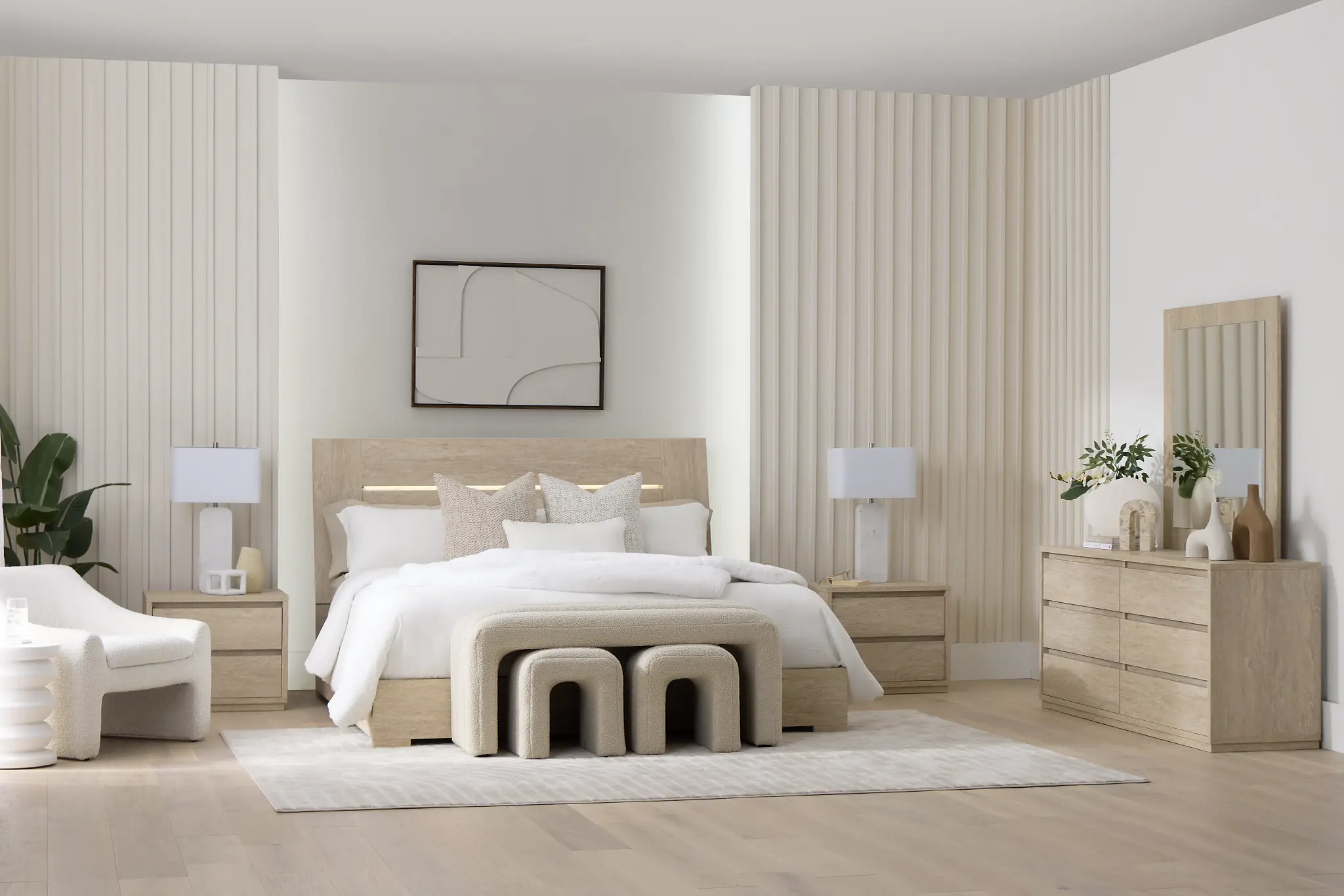 Malta Light Gray Panel Bed Malta Light Gray Panel Bed