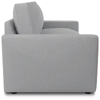 Siesta Delray Light Gray Fabric Memory Foam Sleeper