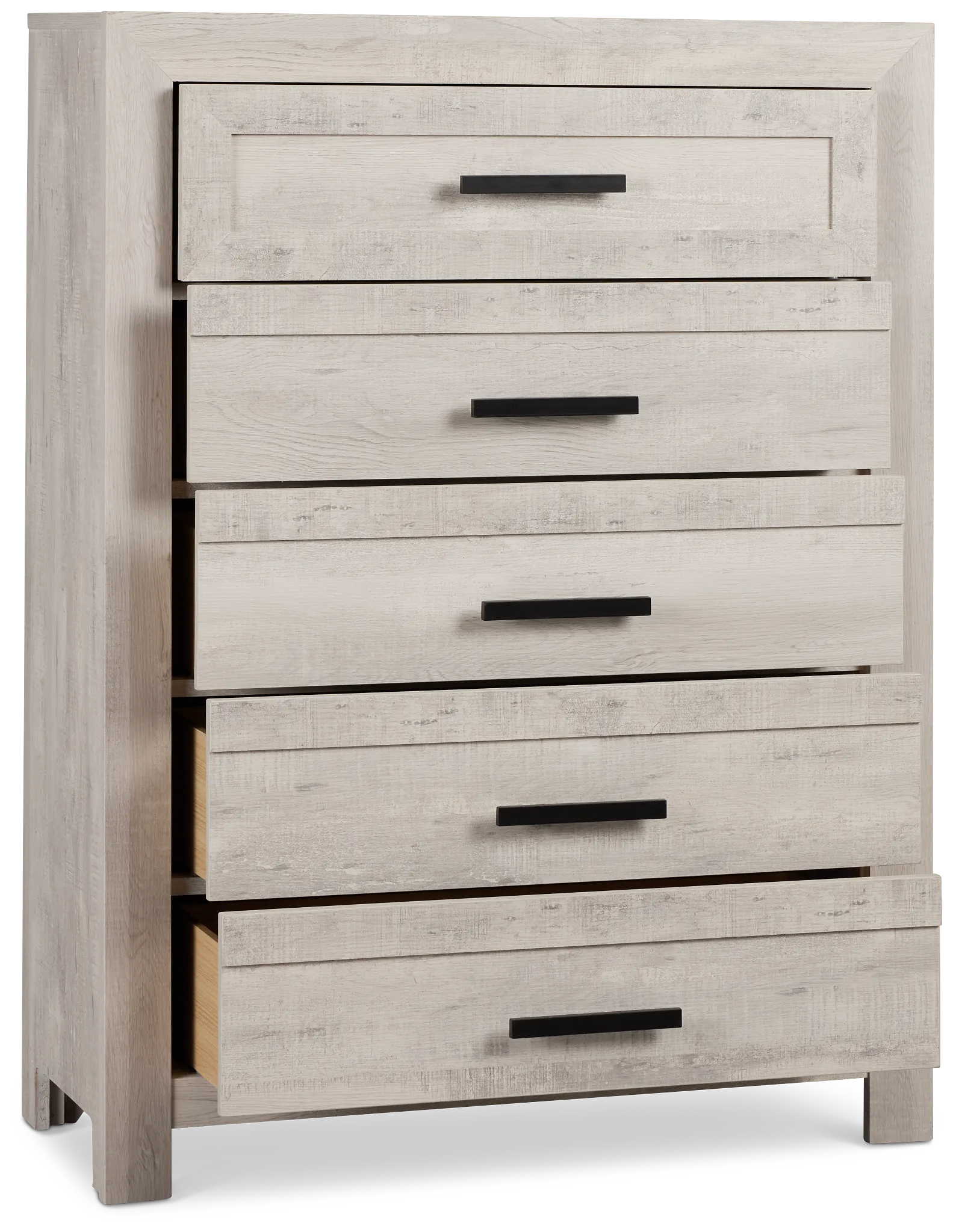Delray White Drawer Chest