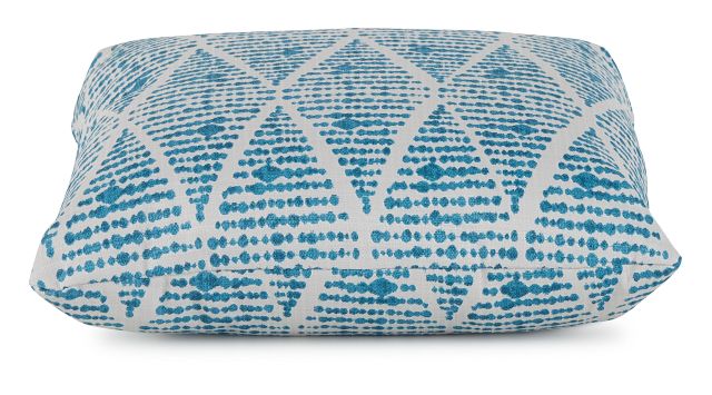 Foster Teal 18" Indoor/outdoor Square Accent Pillow