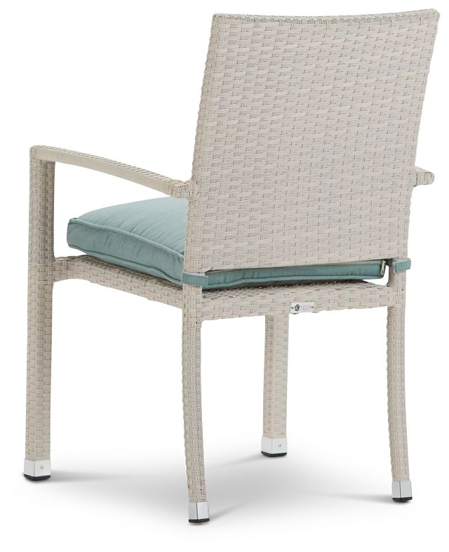 Bahia Teal Arm Chair