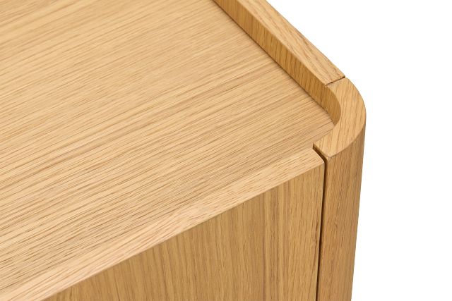 Nomad Light Tone 2-Drawer Nightstand | Modern Style