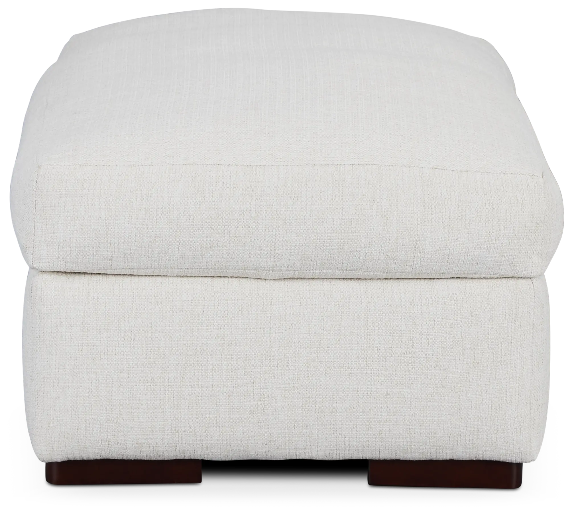 Veronica White Down Ottoman Veronica White Down Ottoman