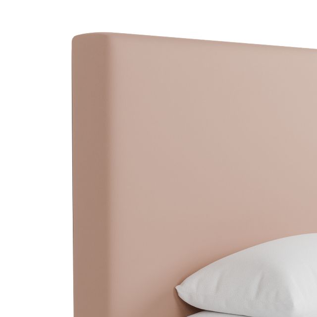 Grayton Joya Light Pink 54" Upholstered Platform Bed