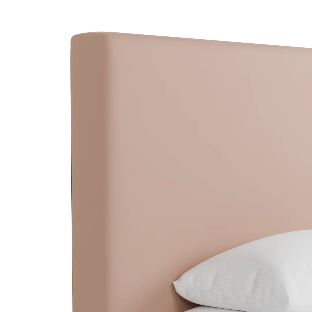 Grayton Joya Light Pink 54" Upholstered Platform Bed Grayton Joya Light Pink 54" Upholstered Platform Bed