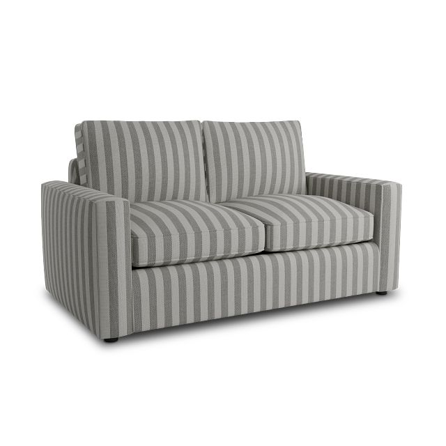 Siesta Sea Lane Dark Gray Fabric Innerspring Sleeper