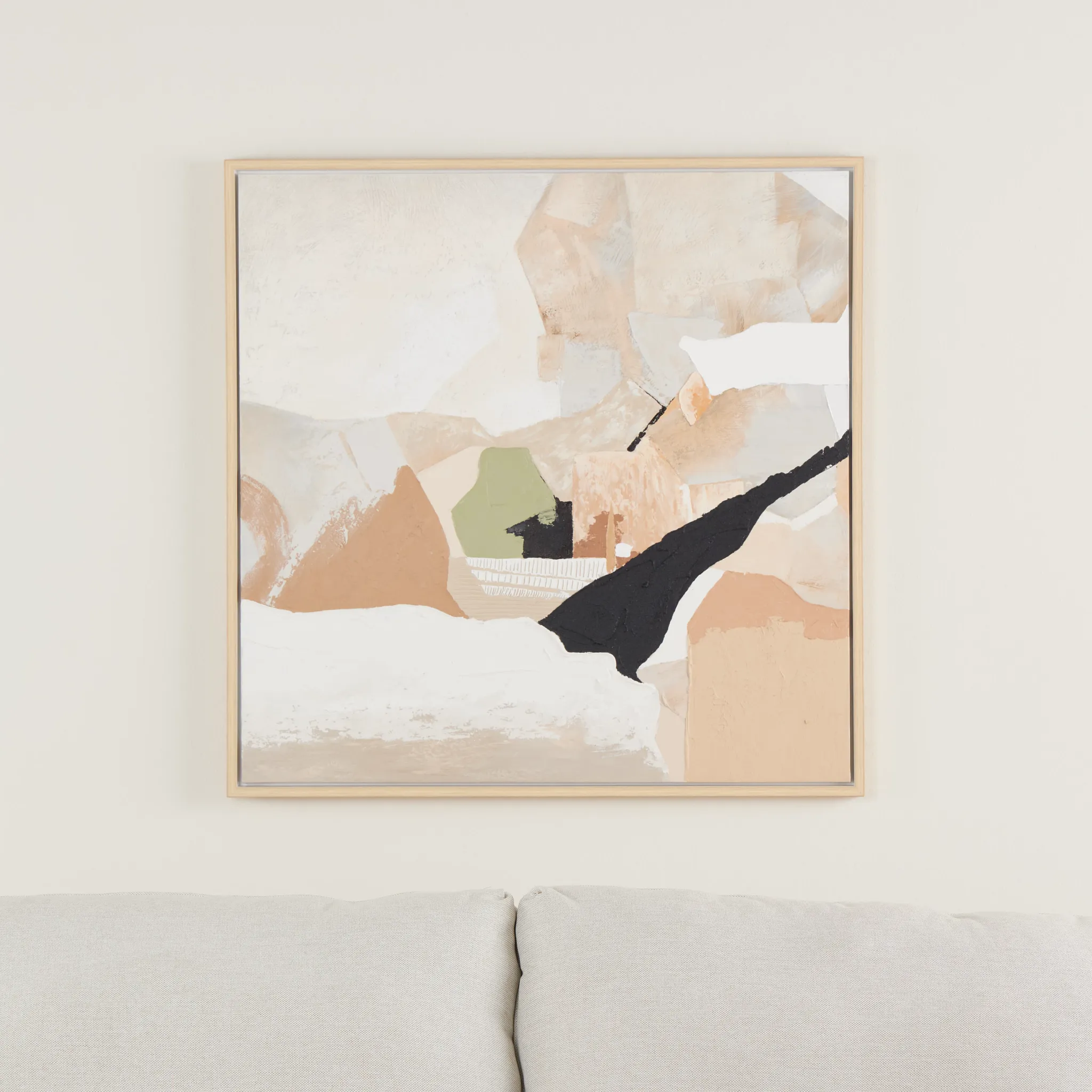 Farma Light Brown Wall Art