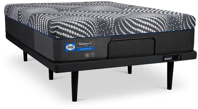 Sealy Posturepedic Plus High Point 14" Firm Ergo Smart Adjustable Mattress Set