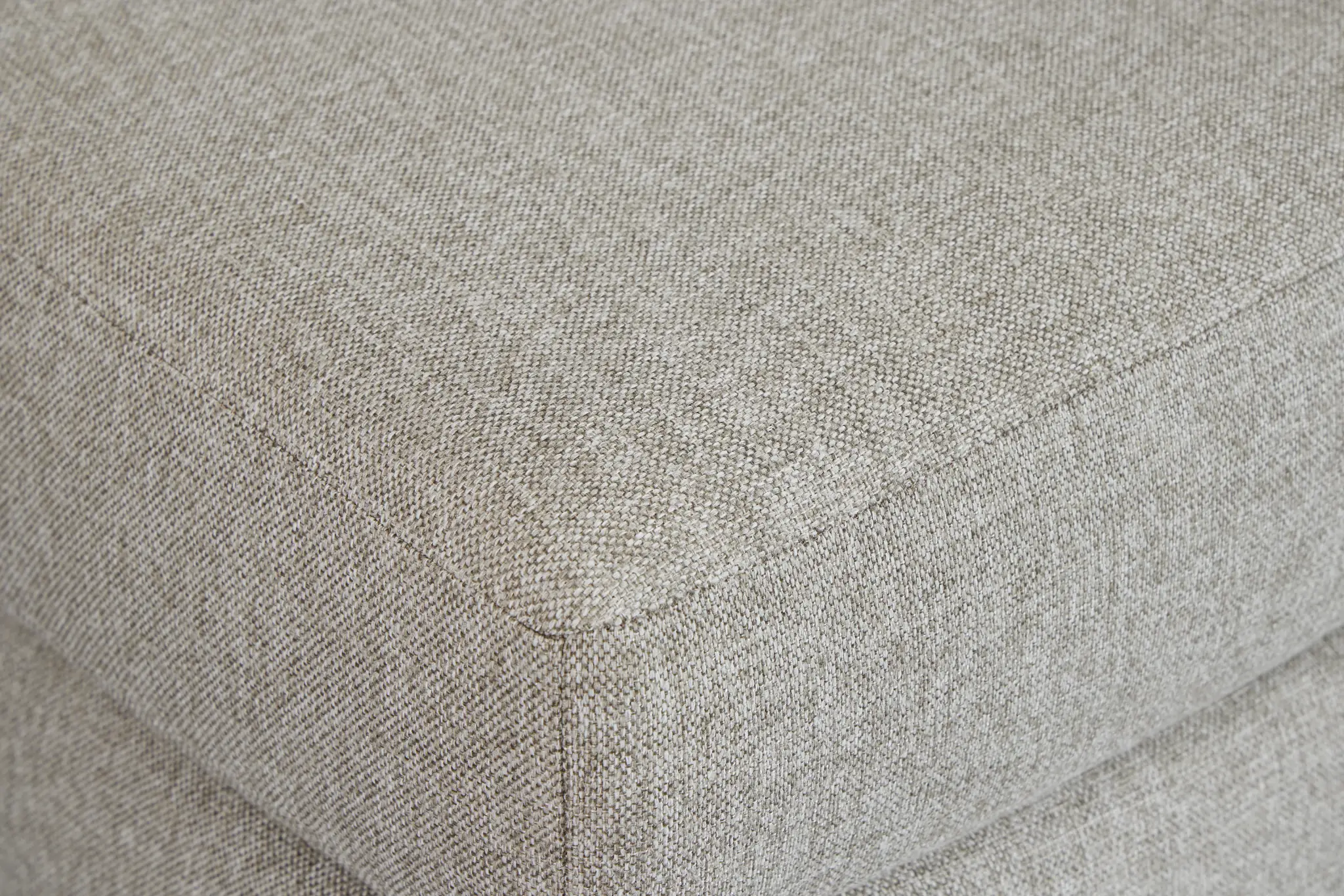 Noah Khaki Fabric Ottoman Noah Khaki Fabric Ottoman