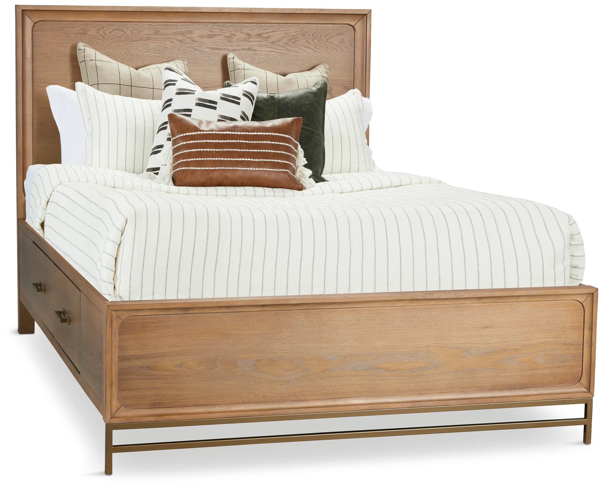 Provo Mid Tone Panel Storage Bed Provo Mid Tone Panel Storage Bed