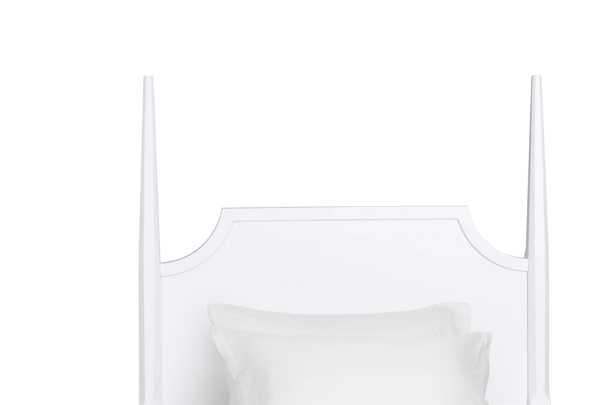 Carolina White Poster Bed Carolina White Poster Bed