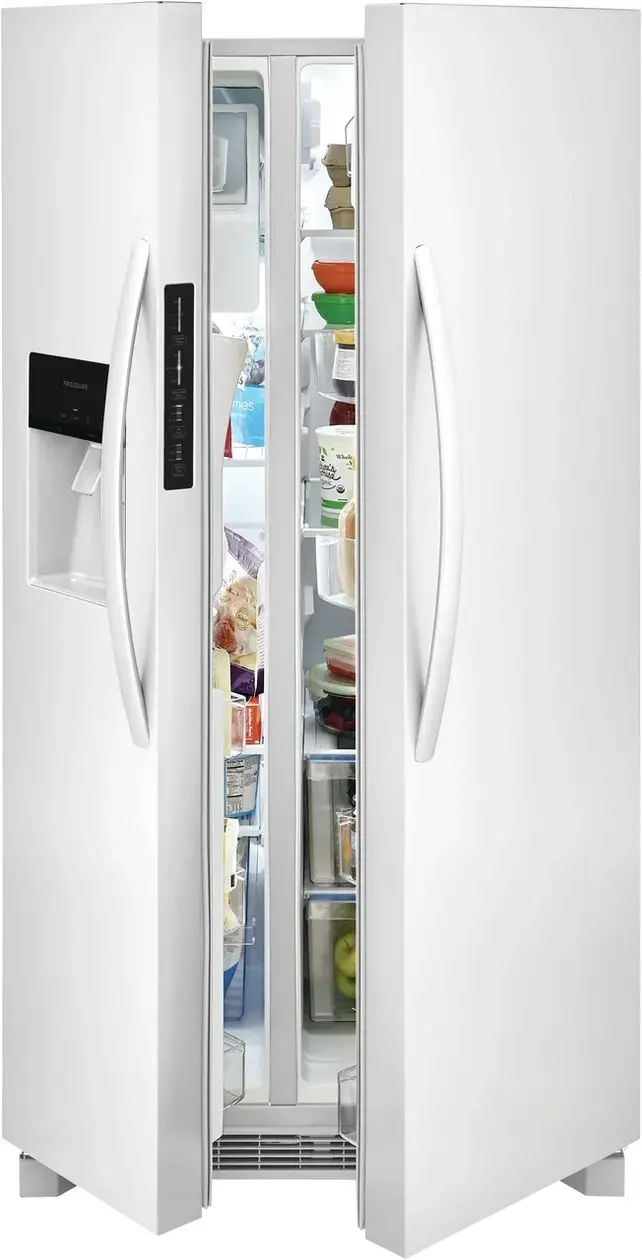 Frigidaire 2623 Series White Side By Side Refrigerator Frigidaire 2623 Series White Side By Side Refrigerator