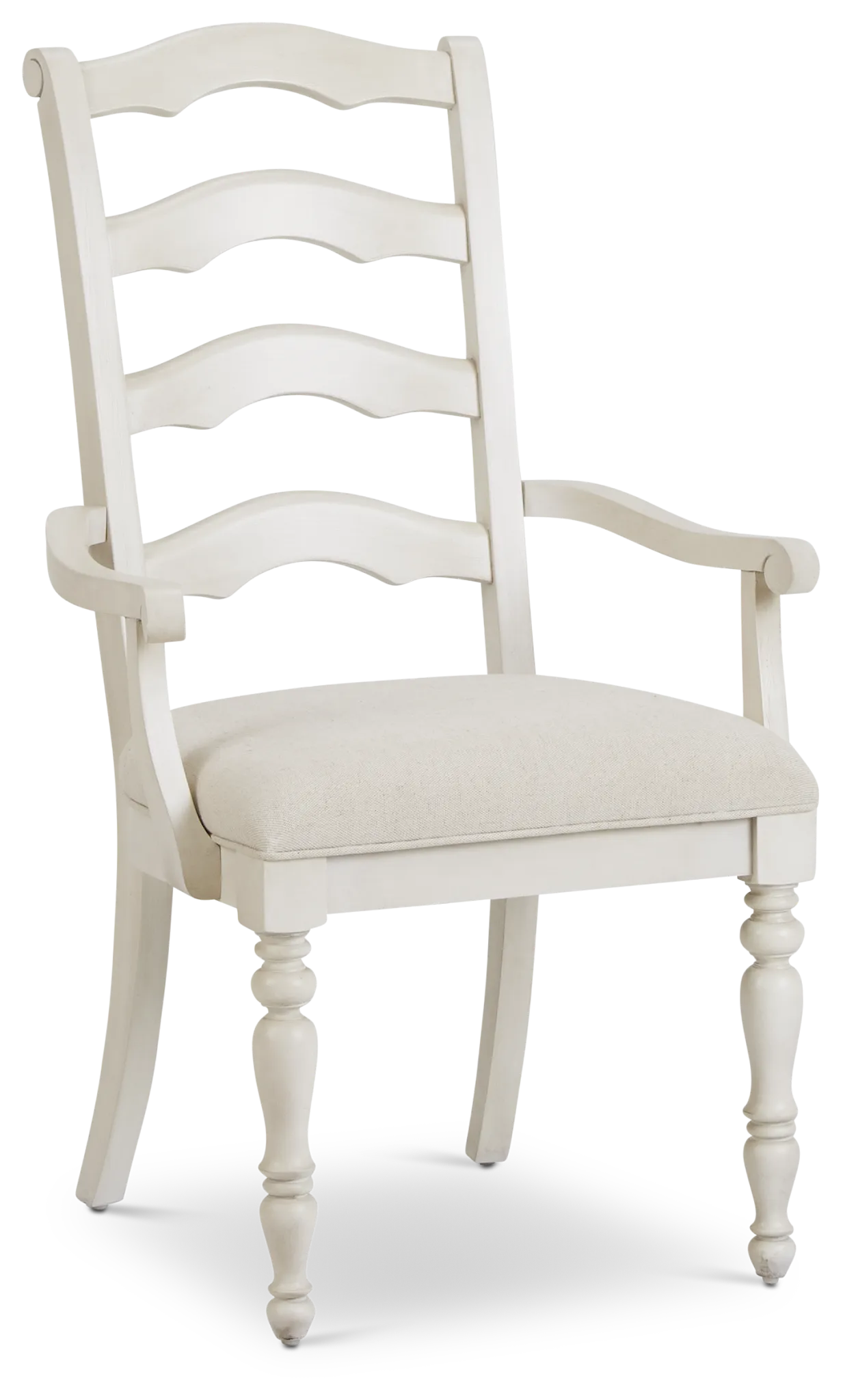 Savannah Ivory Upholstered Arm Chair