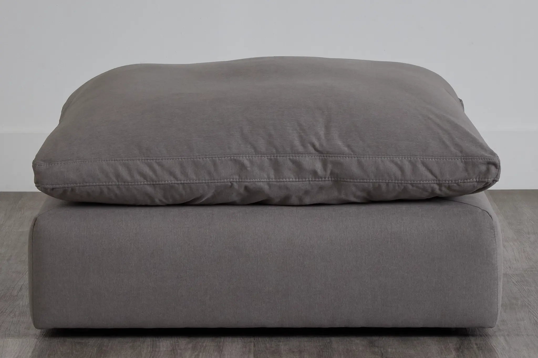 Nixon Light Gray Fabric Cocktail Ottoman Nixon Light Gray Fabric Cocktail Ottoman