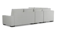Edgewater Revenue White Medium Two-arm Sectional