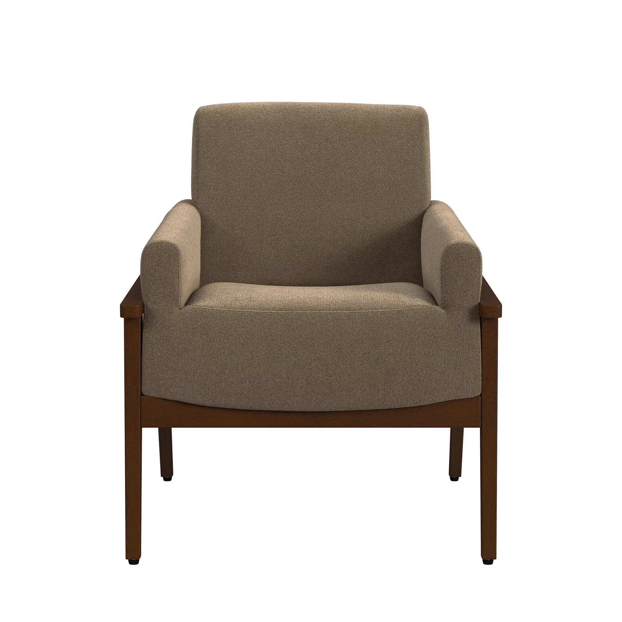 Tamsin Light Brown Fabric Accent Chair Tamsin Light Brown Fabric Accent Chair