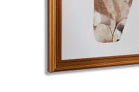 Clarisse Brown Canvas Wall Art