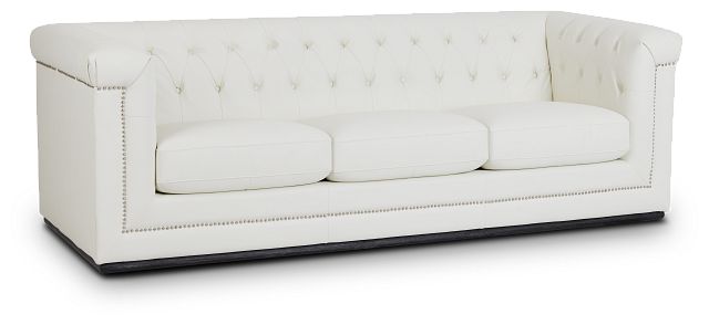 Blair White Micro Sofa