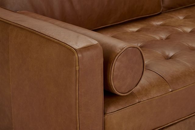 Ezra Brown Leather Sofa Living Room Sofas City Furniture Ezra Brown Leather Sofa Living Room, Latitude Leather Sofa