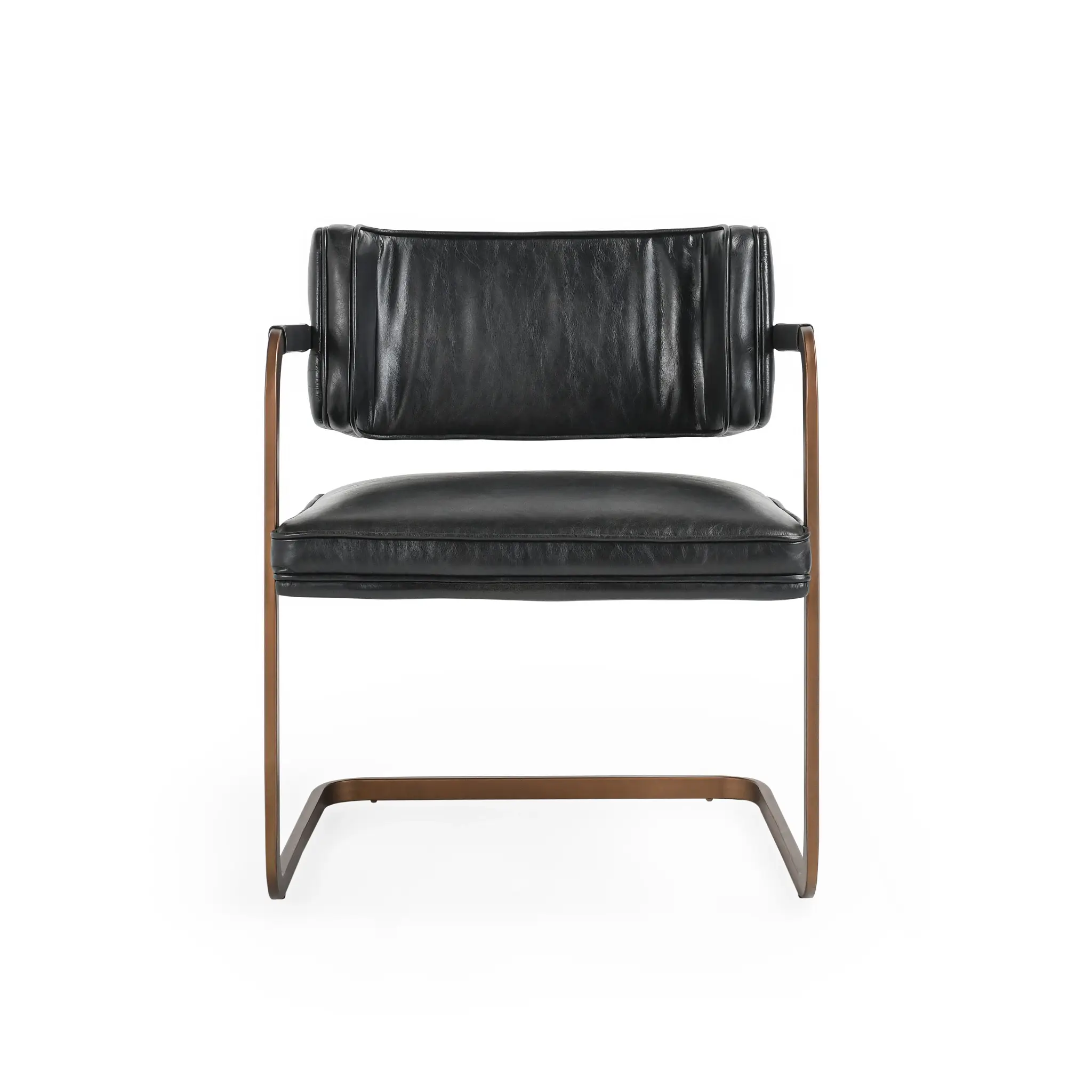 Mando Black Upholstered Arm Chair Mando Black Upholstered Arm Chair