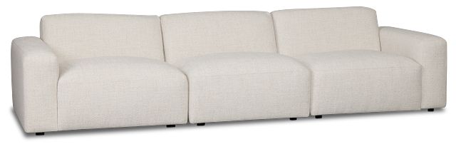 Baylor Light Beige Fabric 3-piece Modular Sofa