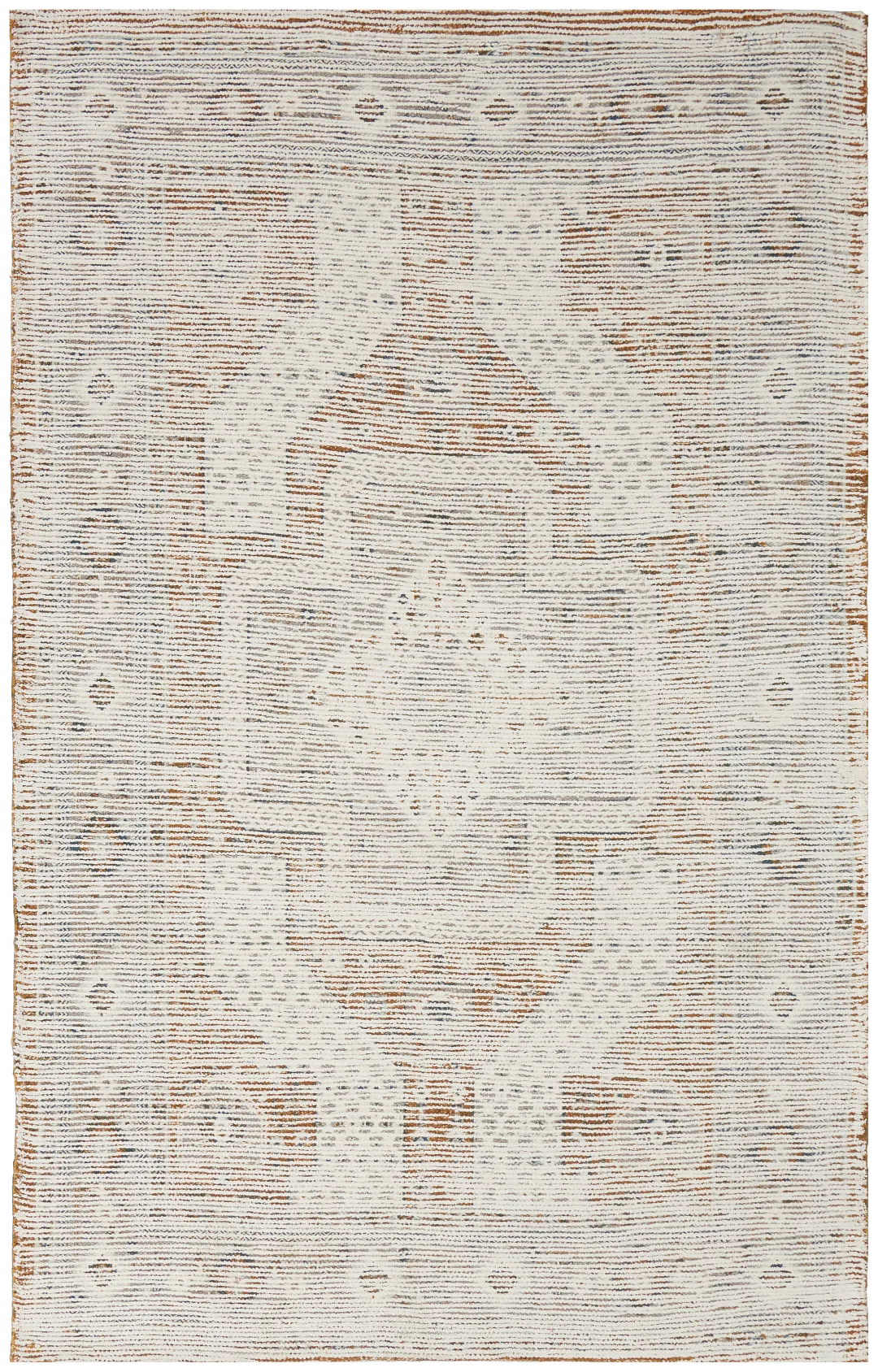 Dionne Blue Hide 5x8 Area Rug