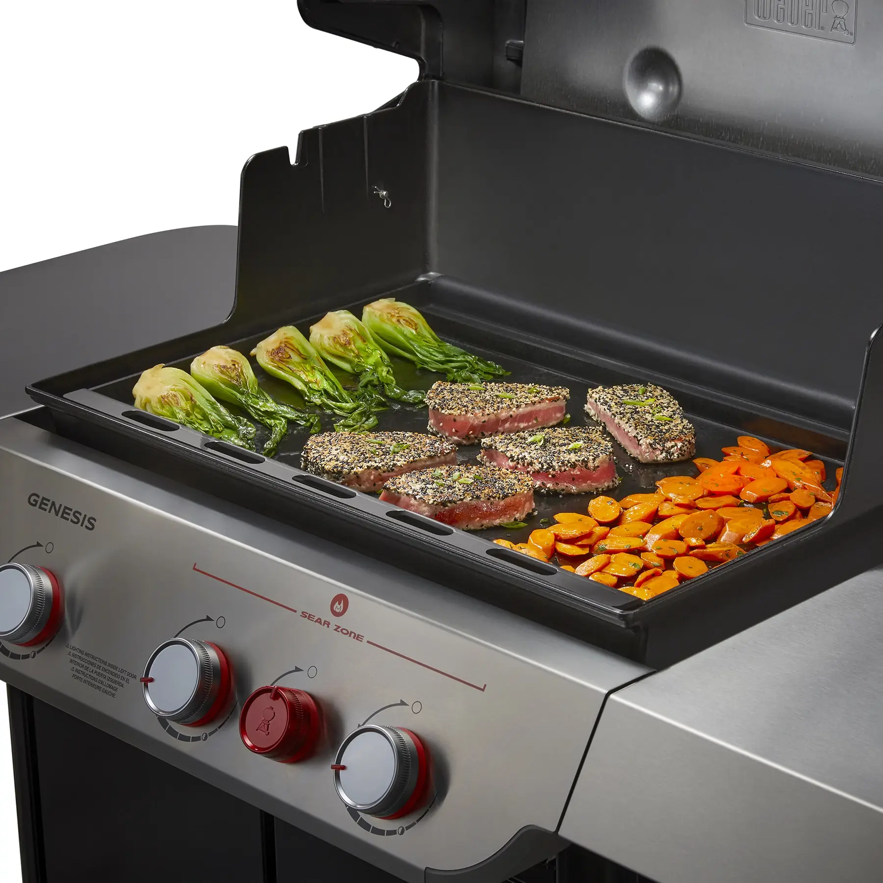 Weber Full Size Genesis Griddle Insert Black Griddle Insert Weber Full Size Genesis Griddle Insert Black Griddle Insert