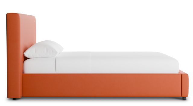 Grayton Joya Orange 44" Upholstered Platform Bed