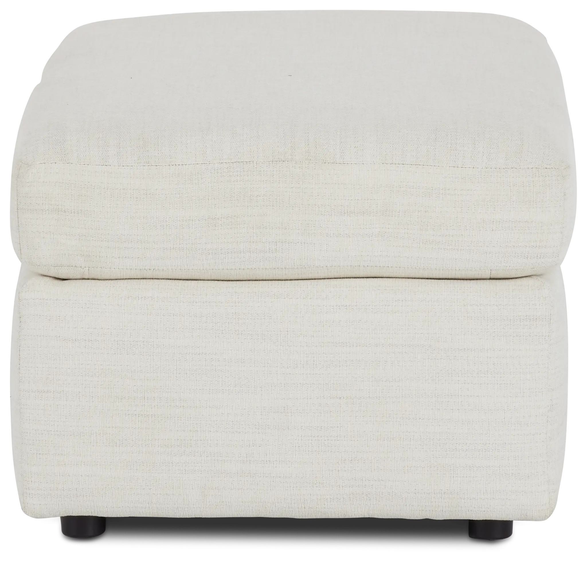 Noah Ivory Fabric Ottoman Noah Ivory Fabric Ottoman