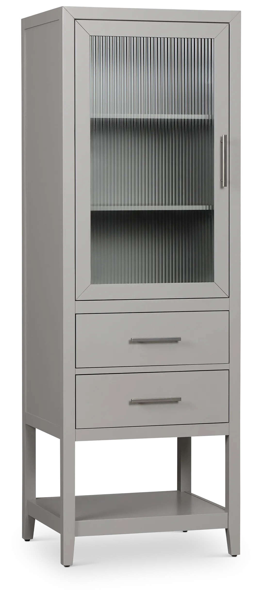 Alden Gray Linen Cabinet