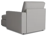 Citymod Light Gray Fabric Right Chaise