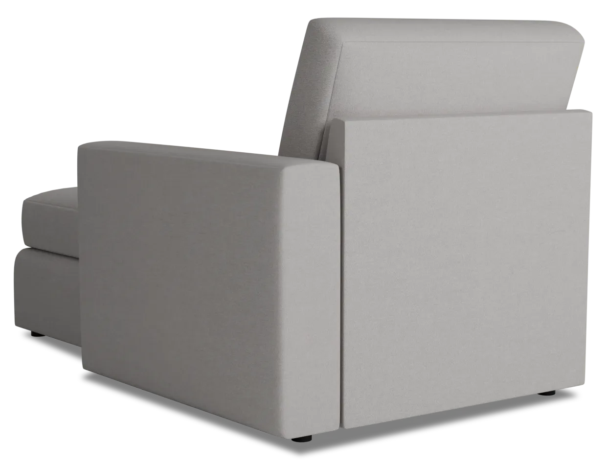 Citymod Light Gray Fabric Right Chaise