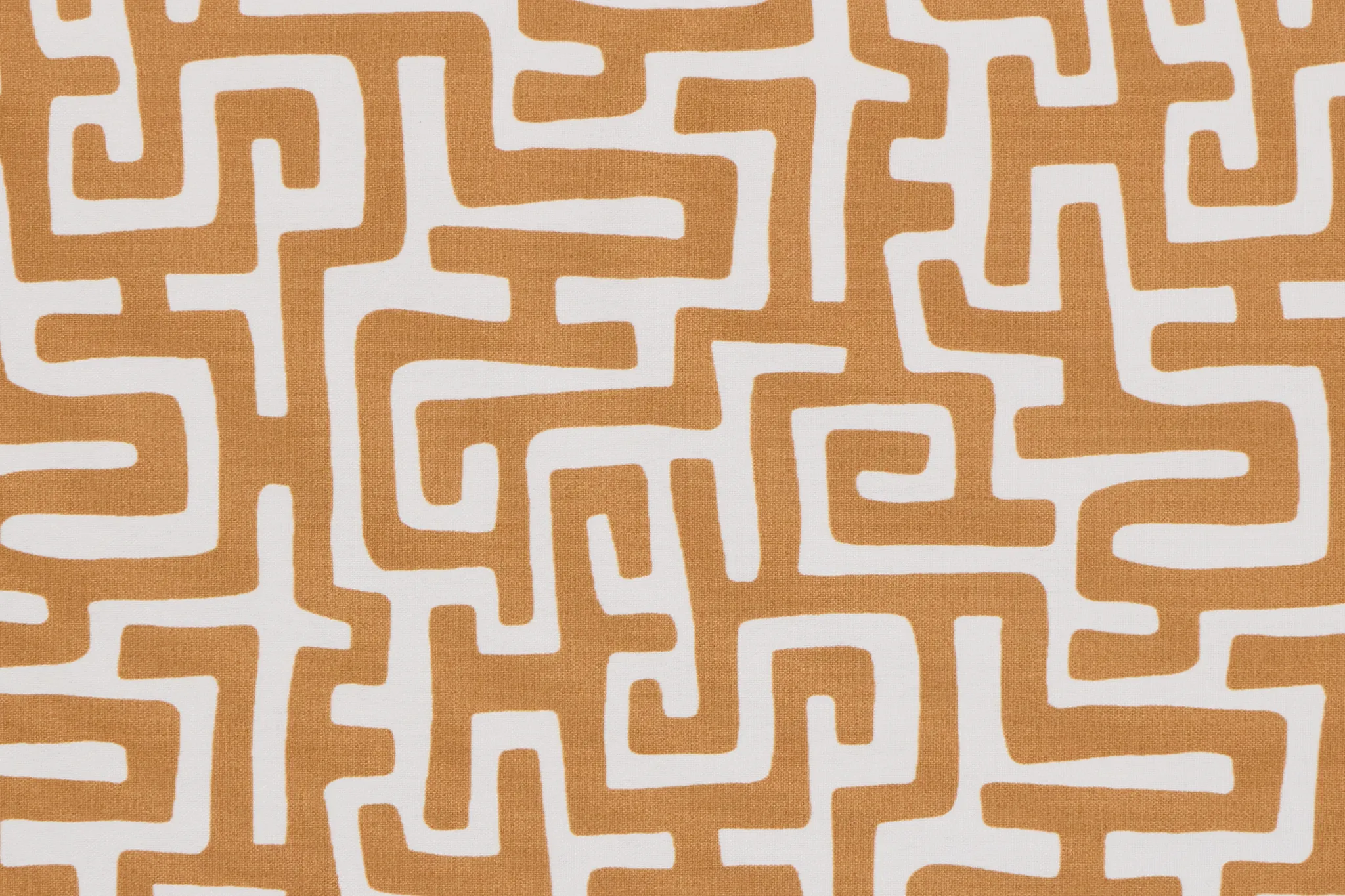 Enid Light Brown Fabric Accent Pouf