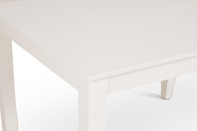 Edgartown White Rectangular Table