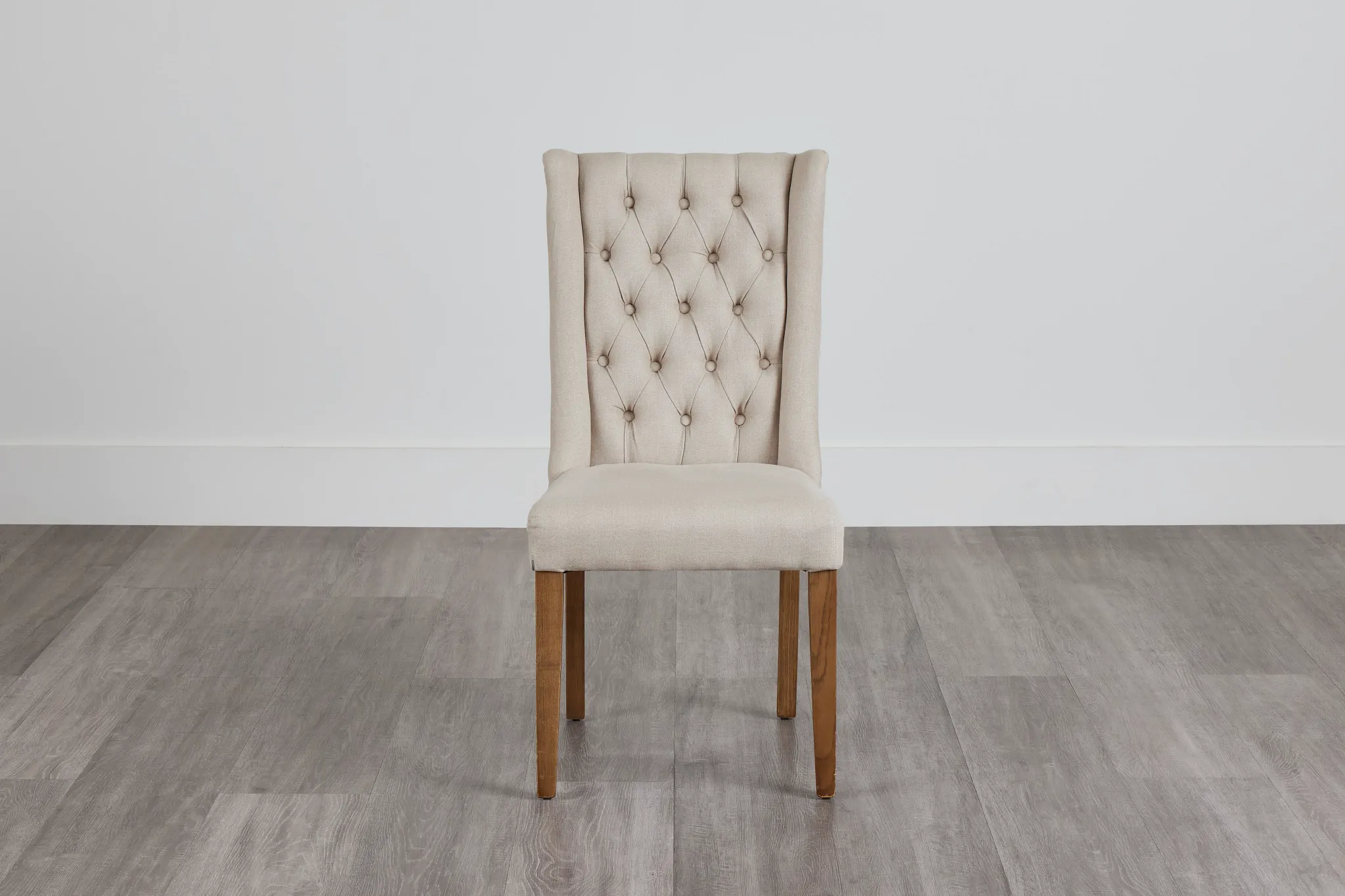 Camilla Beige Upholstered Side Chair