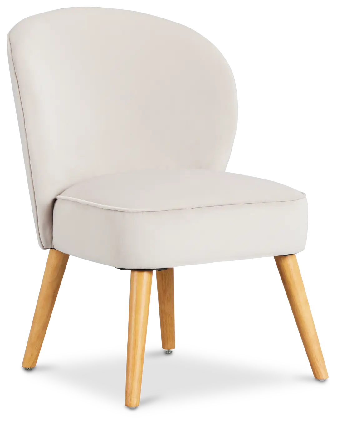 Kate Light Gray Velvet Accent Chair Kate Light Gray Velvet Accent Chair