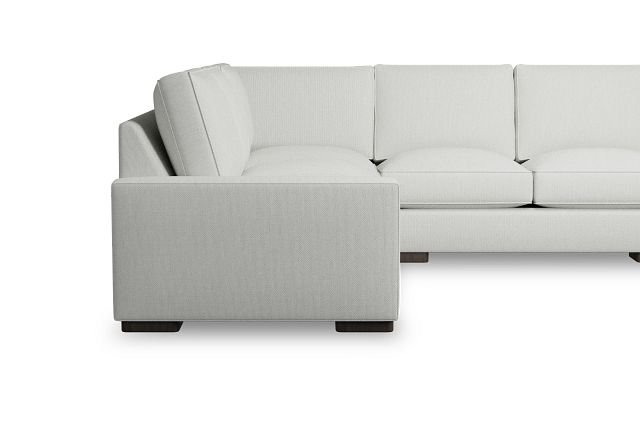 Edgewater Revenue White Medium Right Chaise Sectional