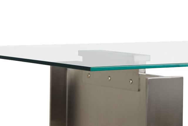 Omnia Glass 104" Rectangular Table (3)