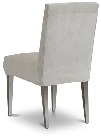 Jett Gray Slipcover Side Chair
