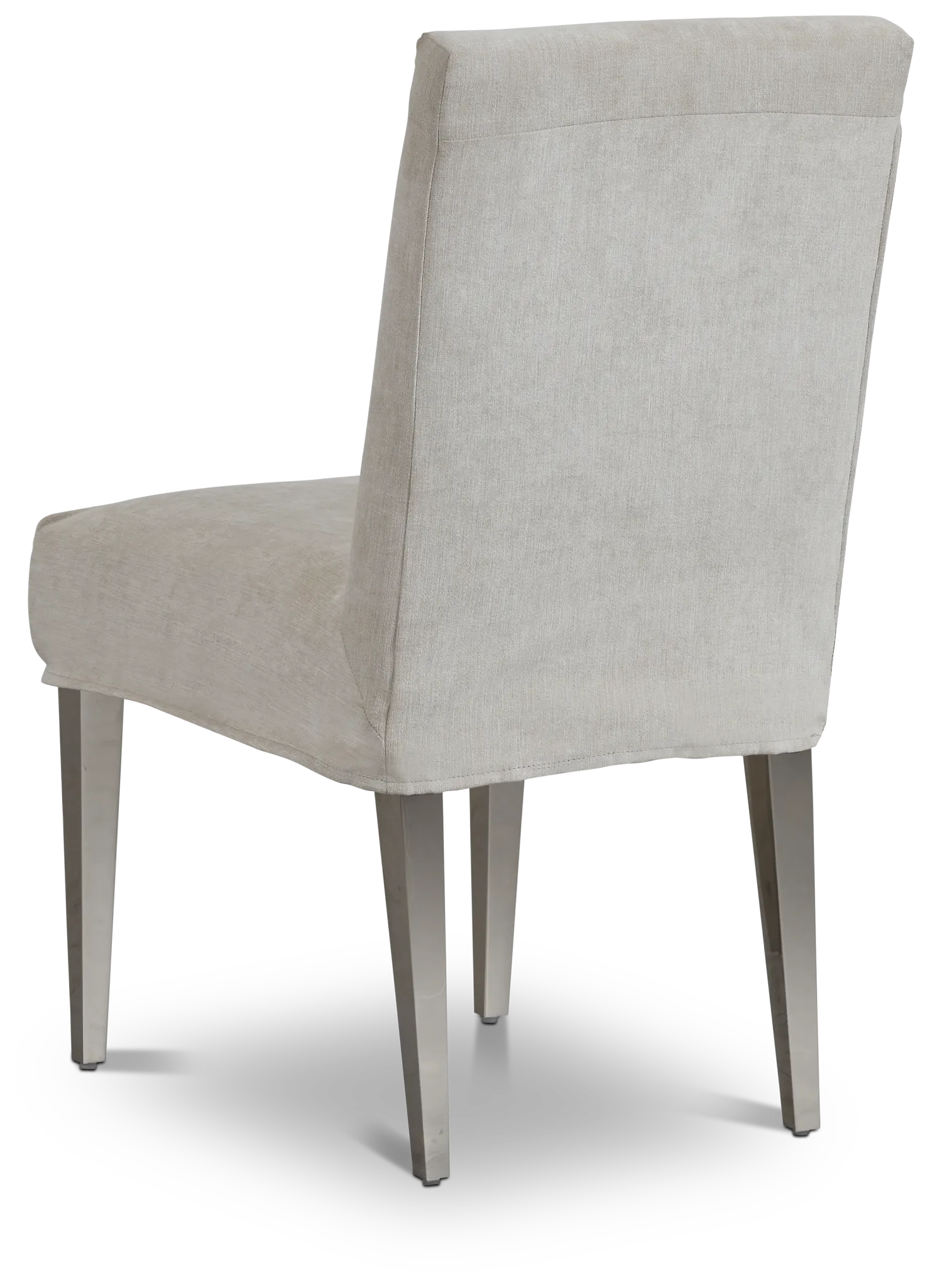 Jett Gray Slipcover Side Chair