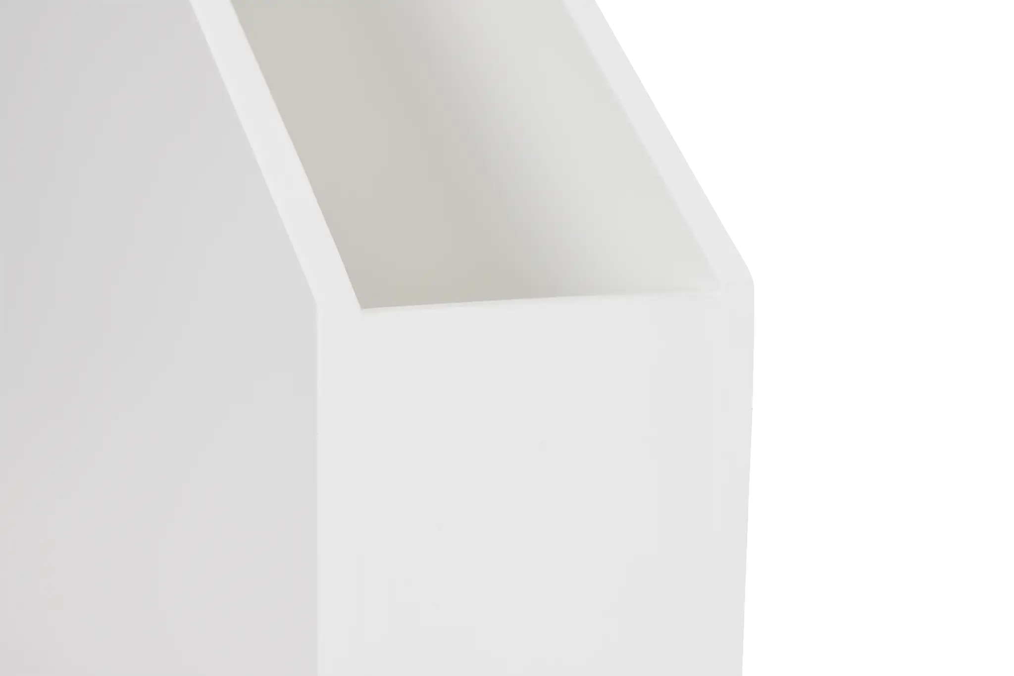 Ramble White Wood File Organizer Ramble White Wood File Organizer