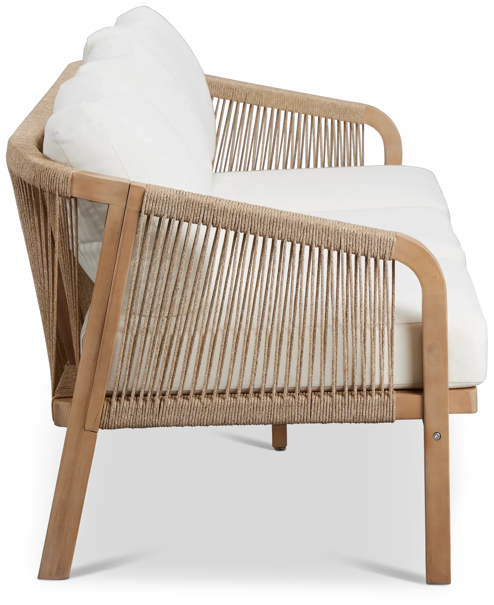 Laguna Light Tone Sofa With White Cushions Laguna Light Tone Sofa With White Cushions