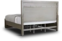 Zurich Gray Panel Bed