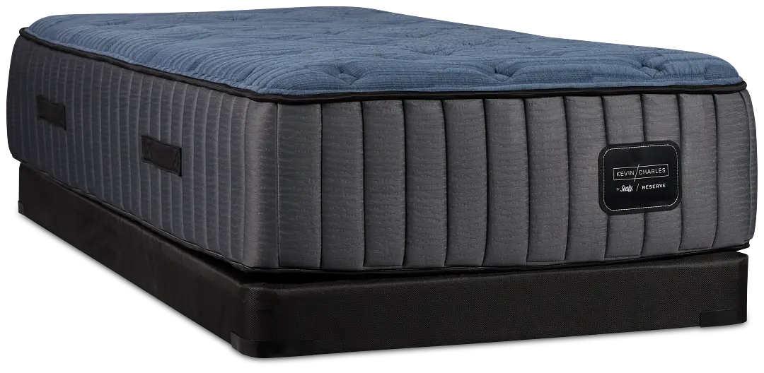 Kevin Charles By Sealy Reserve Lux Plush Low-profile Mattress Set Kevin Charles By Sealy Reserve Lux Plush Low-profile Mattress Set