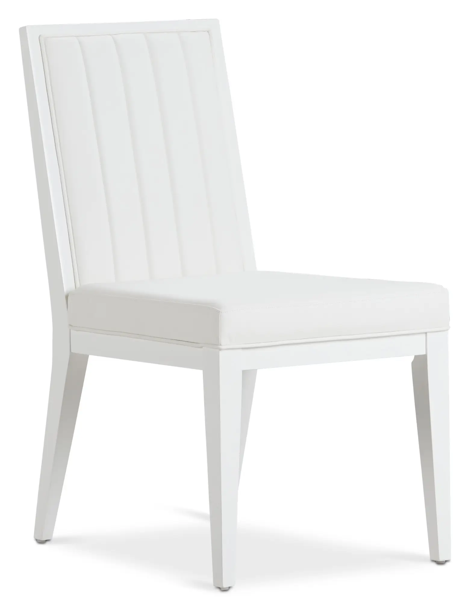 Ocean Drive White Wood Upholstered Side Chair Ocean Drive White Wood Upholstered Side Chair