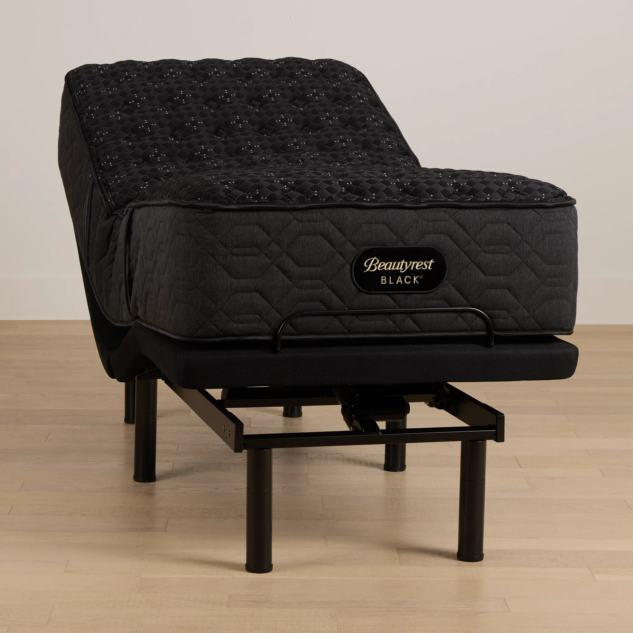 Beautyrest Black Series Three Extra Firm Plus Adjustable Mattress Set